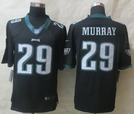 Nike Philadelphia Eagles #29 DeMarco Murray Black Limited Jersey