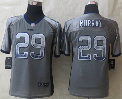 Nike Dallas Cowboys #29 DeMarco Murray Drift Fashion Gray Kids Jersey