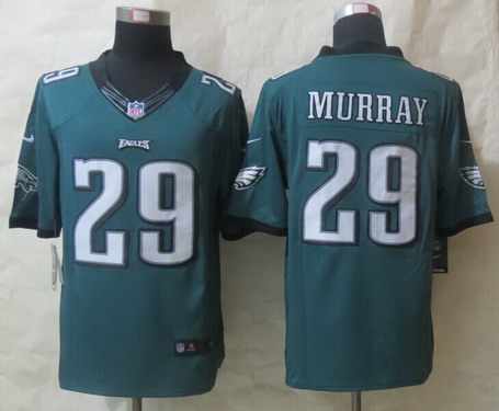 Nike Philadelphia Eagles #29 DeMarco Murray Dark Green Limited Jersey