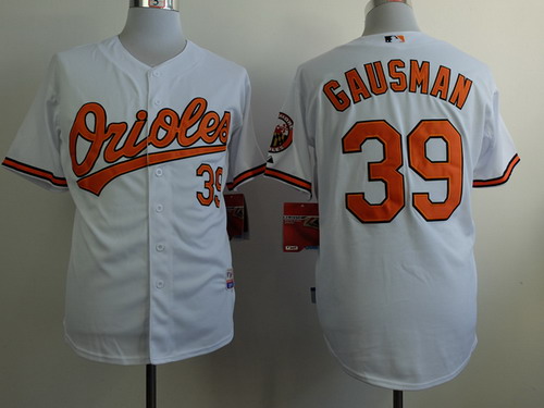 Baltimore Orioles #39 Kevin Gausman White Jersey