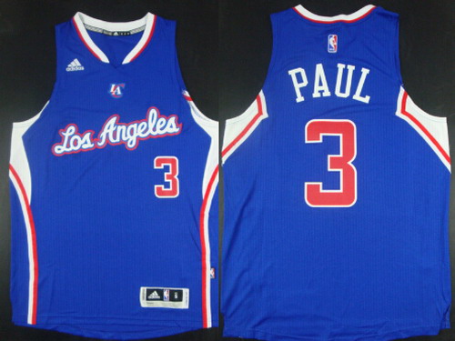 Los Angeles Clippers #3 Chris Paul Revolution 30 Swingman 2014 New Blue Jersey