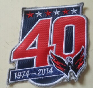Washington Capitals 40th Anniversary Patch
