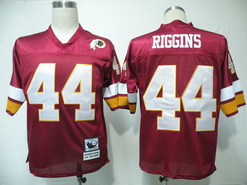 Washington Redskins #44 John Riggins Red Throwback Jersey