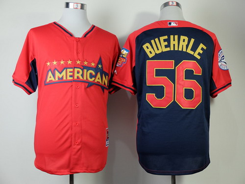 Toronto Blue Jays #56 Mark Buehrle 2014 All-Star Red Jersey