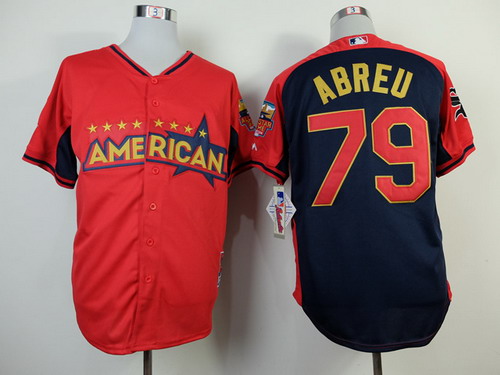 Chicago White Sox #79 Jose Abreu 2014 All-Star Red Jersey