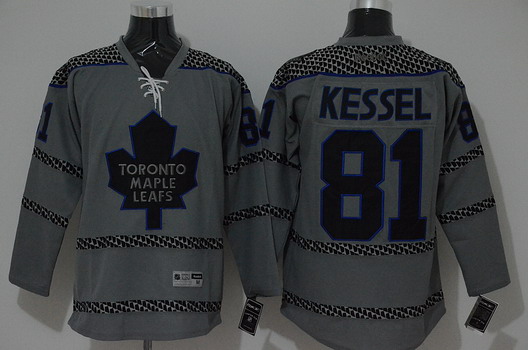 Toronto Maple Leafs #81 Phil Kessel Charcoal Gray Jersey