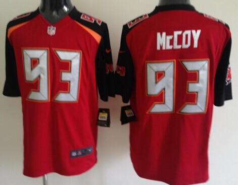 Nike Tampa Bay Buccaneers #93 Gerald McCoy 2014 Red Game Jersey 
