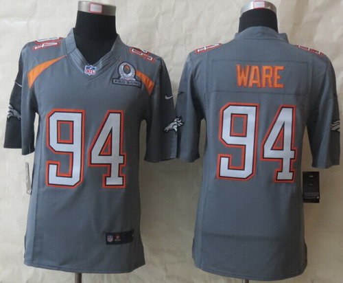 Nike Team Irvin #29 DeMarcus Ware 2015 Pro Bowl Gray Elite Jersey
