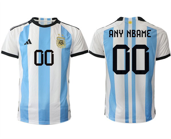 Argentina Custom 2022-2023 Home White aaa version jerseys