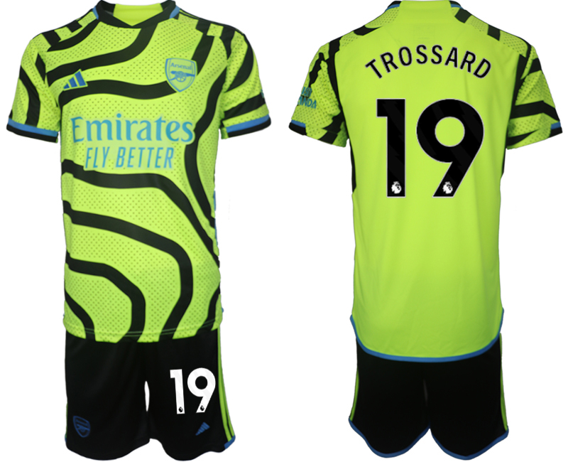 Arsenal away 19# TROSSARO 2023-24 suit Soccer Jerseys