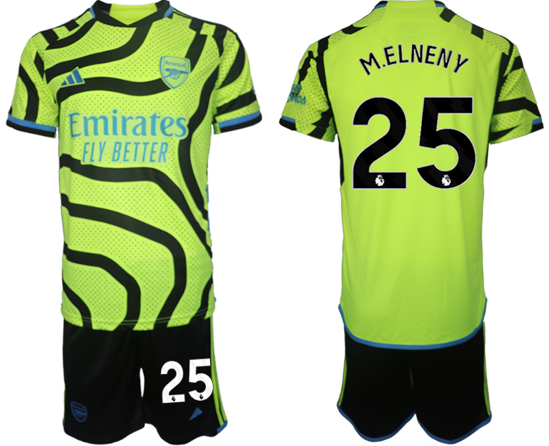 Arsenal away 25# M.ELNENY 2023-24 suit Soccer Jerseys