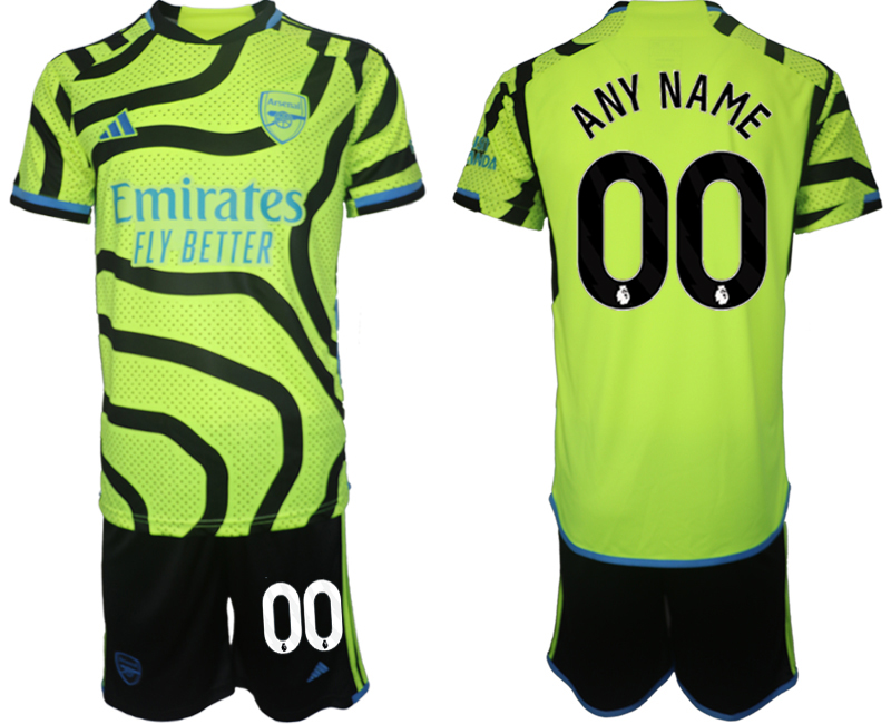 Arsenal away any name CUSTOM 2023-24 suit Soccer Jerseys