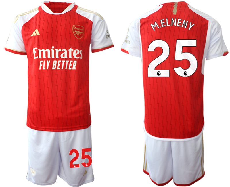 Arsenal home 25# M.ELNENY 2023-24 suit Soccer Jerseys