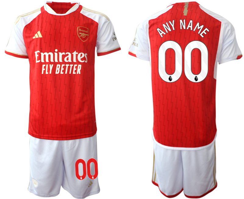 Arsenal home any name CUSTOM 2023-24 suit Soccer Jerseys