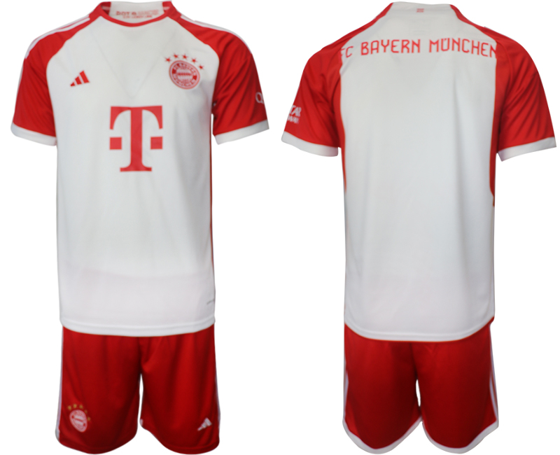 Bayern Munich home Blank 2023-24 Suit Soccer Jerseys