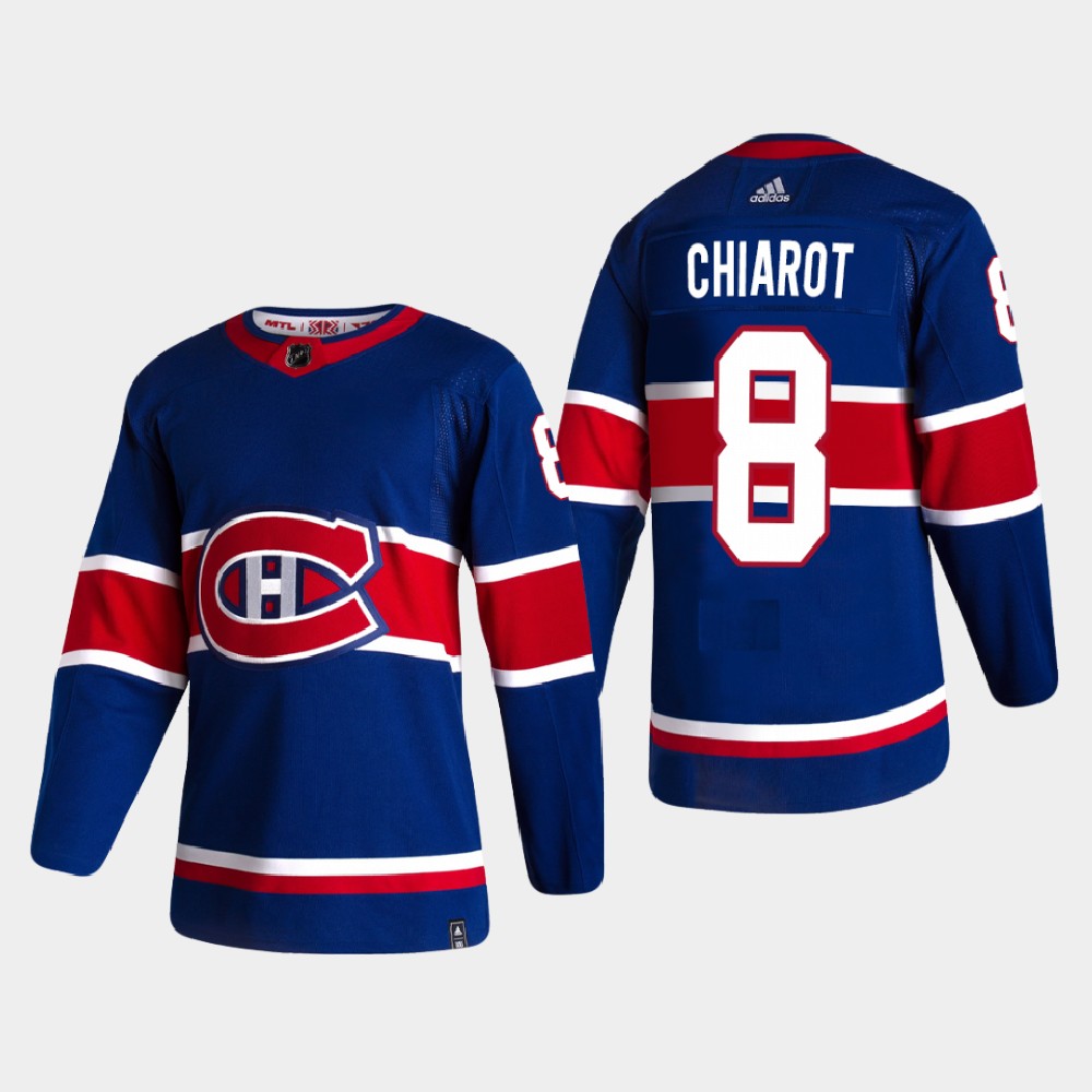 Ben Chiarot Reverse Retro #8 Montreal Canadiens 2020-21 Authentic Jersey - Blue
