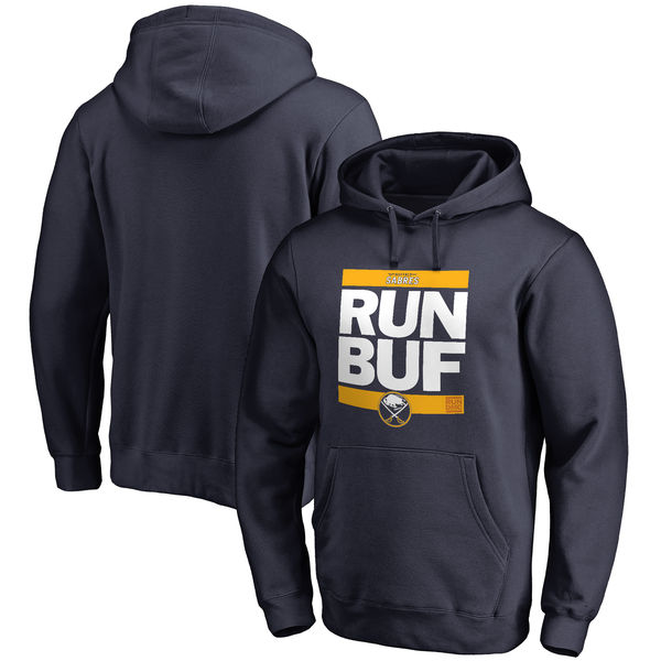Buffalo Sabres RUN CTY Pullover Hoodie Navy
