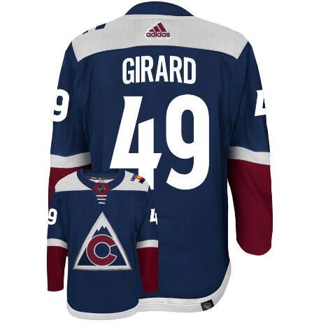 COLORADO AVALANCHE #49 SAMUEL GIRARD 3RD ADIDAS PRIMEGREEN AUTHENTIC NHL HOCKEY JERSEY