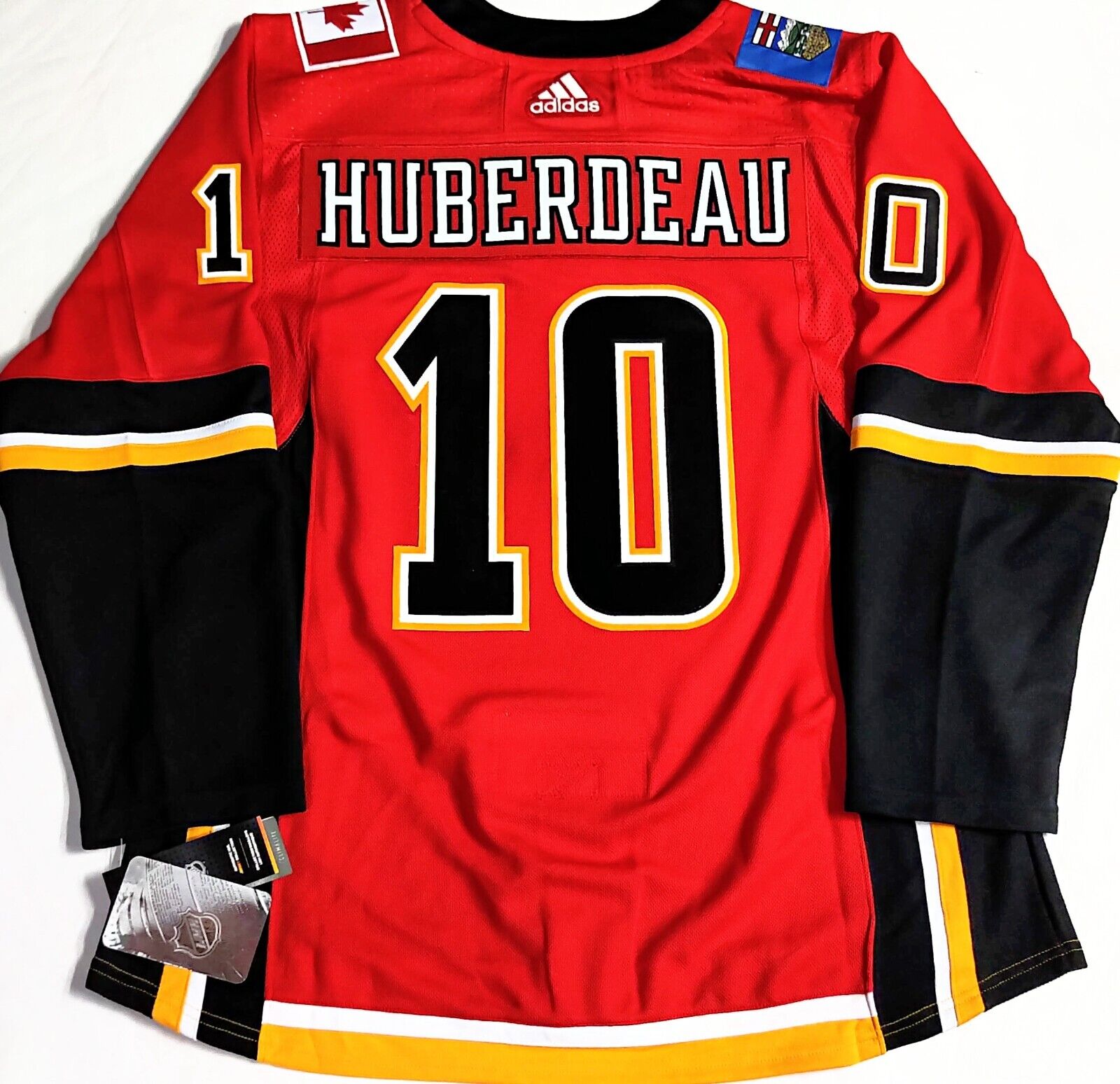 Calgary Flames #10 Jonathan Huberdeau red Jersey