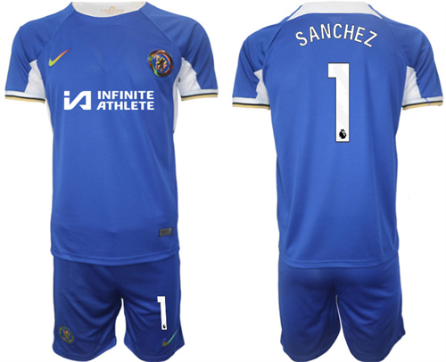 Chelsea Nike Stadium Sponsored Shirt FC home 1# SANCHEZ 2023-24 Jerseys