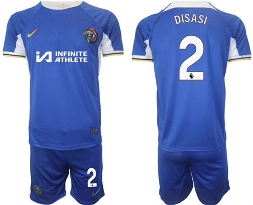 Chelsea Nike Stadium Sponsored Shirt FC home 2# DISASI 2023-24 Jerseys