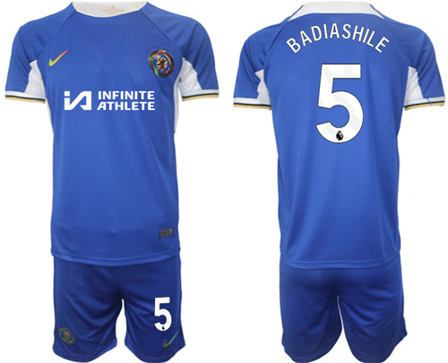 Chelsea Nike Stadium Sponsored Shirt FC home 5# BADIASHILE 2023-24 Jerseys