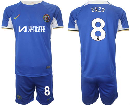 Chelsea Nike Stadium Sponsored Shirt FC home 8# ENZO 2023-24 Jerseys