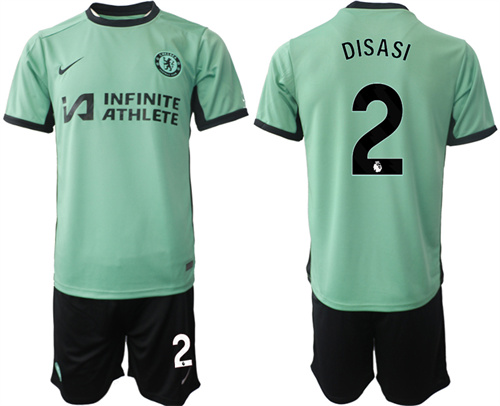 Chelsea Nike Third Stadium Sponsored away 2# DISASI 2023-2024 Jerseys