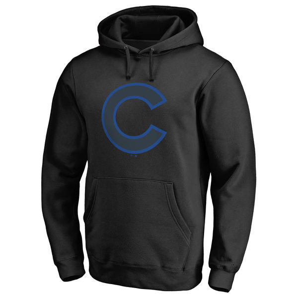 Chicago-Cubs-Black-Men's-Pullover-Hoodie