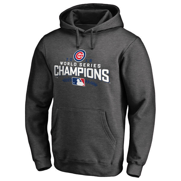 Chicago-Cubs-Charcoal-2016-World-Series-Champions-Locker-Room-Streak-Fleece-Men's-Pullover-Hoodie