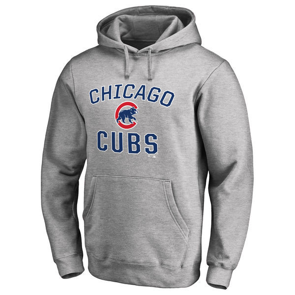 Chicago-Cubs-Grey-Men's-Pullover-Hoodie2