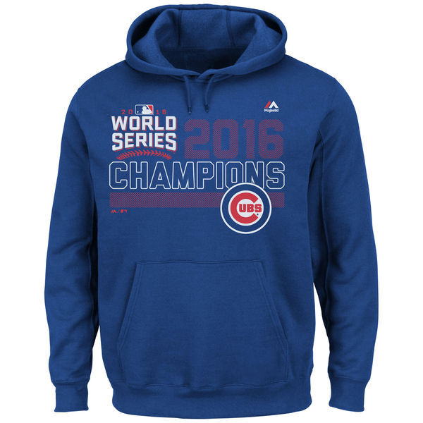 Chicago-Cubs-Royal-2016-World-Series-Champions-Fierce-Favorite-Men's-Pullover-Hoodie