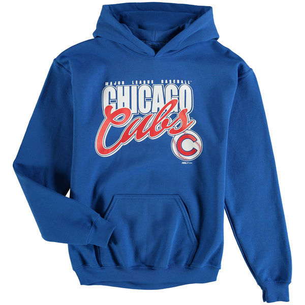 Chicago-Cubs-Royal-Youth's-Pullover-Hoodie