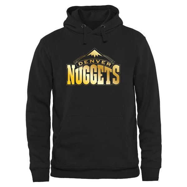 Denver Nuggets Gold Collection Pullover Hoodie Black