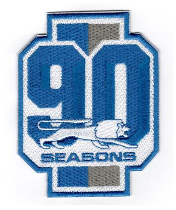 Detroit Lions 90th anniversary season 2023 patch