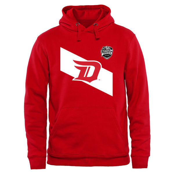 Detroit Red Wings Red Team Logo Men's Pullover Hoodie02