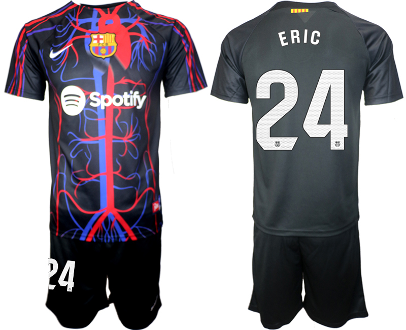 First Look At Barcelona x Patta Collaboration 24# ERIC 2023-24 suite soccer jerseys