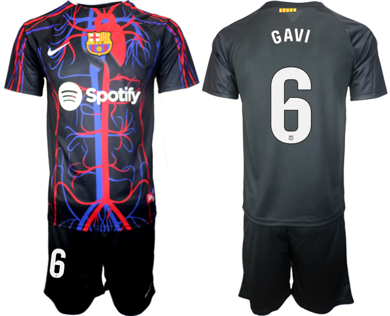 First Look At Barcelona x Patta Collaboration 6# GAVI 2023-24 suite soccer jerseys