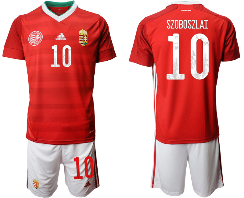 Hungary-10-SZOBOSZLAI-Home-UEFA-Euro-2020-Soccer-Jersey