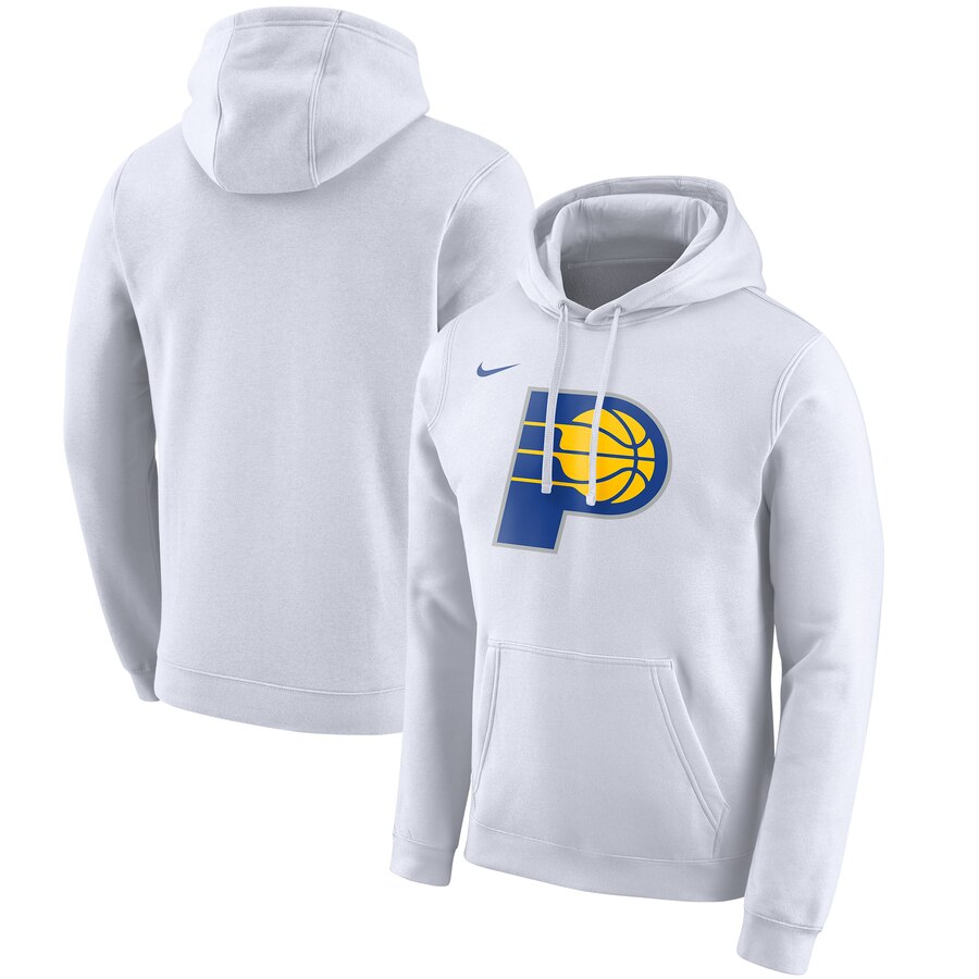 Indiana Pacers Nike 2019-20 City Edition Club Pullover Hoodie White