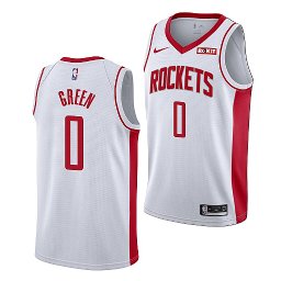 Jalen Green Houston Rockets #0 Men's 2021 NBA Draft White Jersey Association Edition