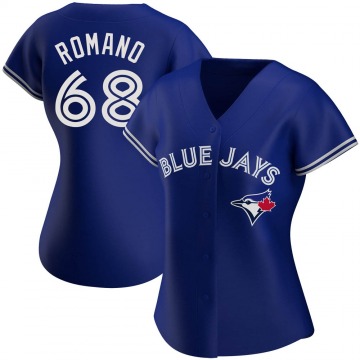 Jordan Romano Women's Toronto Blue Jays #68 Royal Replica Alternate Jersey