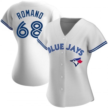 Jordan Romano Women's Toronto Blue Jays #68 White Replica Home Jersey