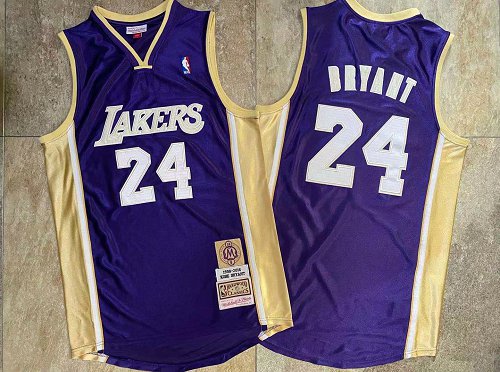 Lakers 24 Kobe Bryant Purple Hall Of Fame Memorial Edition Embroidered Jersey