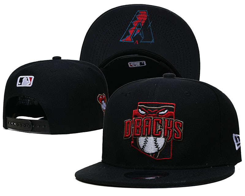 MLB Arizona Diamondbacks Snapbacks-YD313