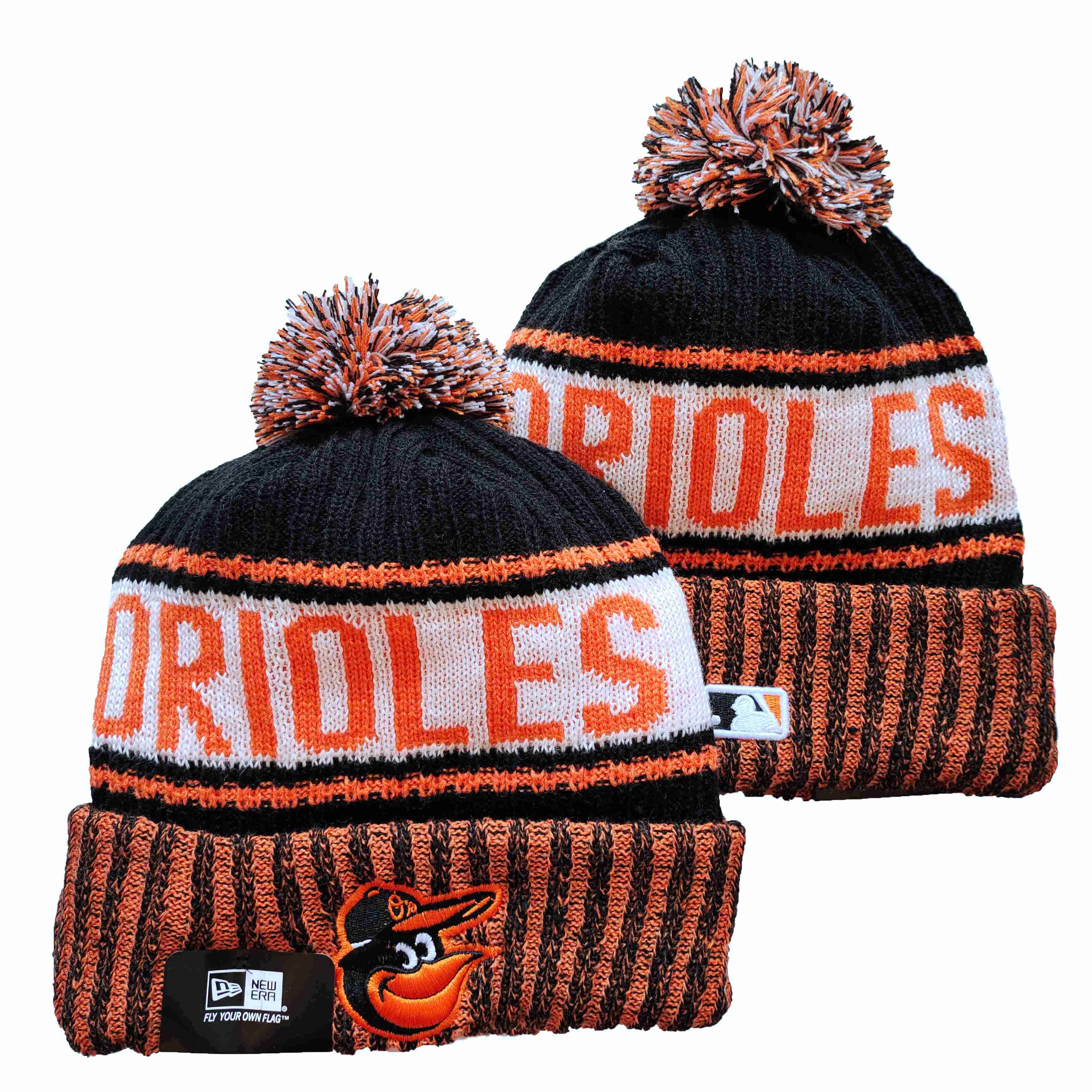 MLB Baltimore Orioles Beanies Knit Hats-YD103