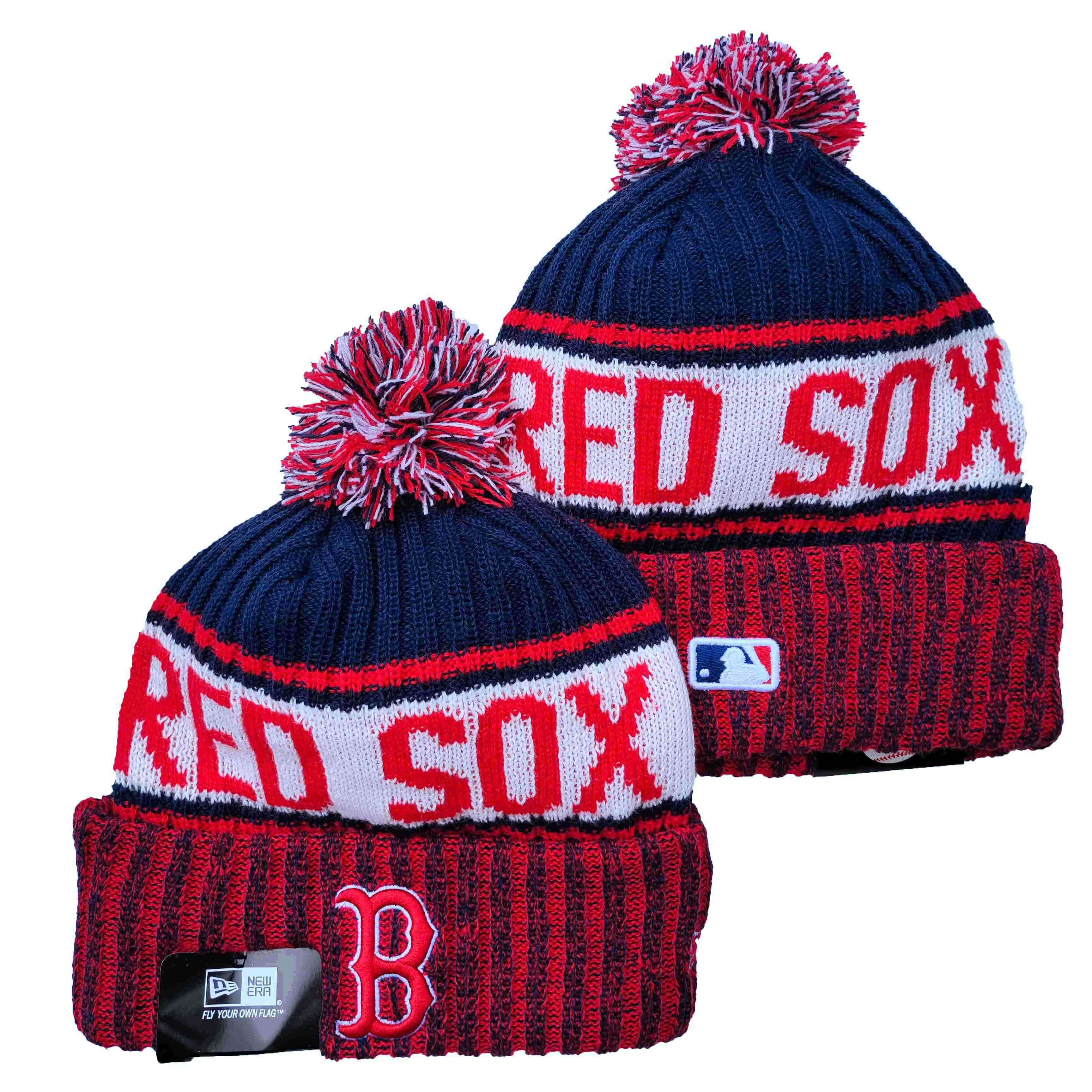 MLB Boston Red Sox Beanies Knit Hats-YD106