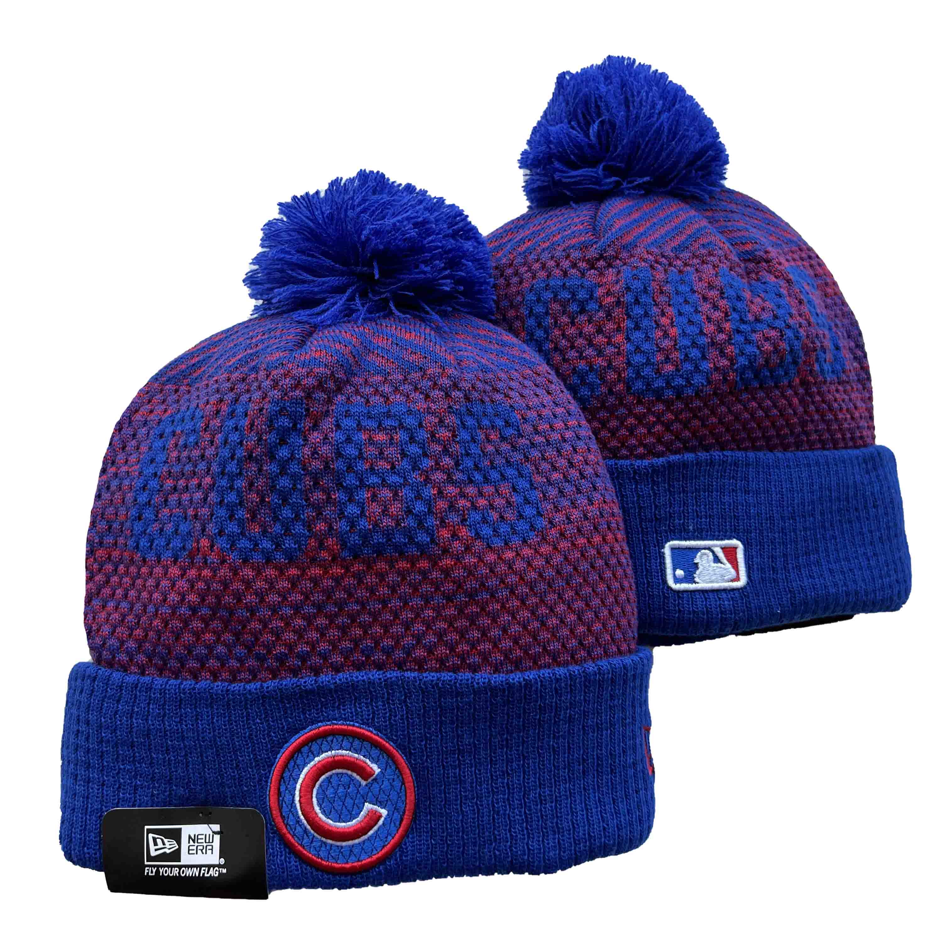 MLB Chicago Cubs Beanies Knit Hats-YD107