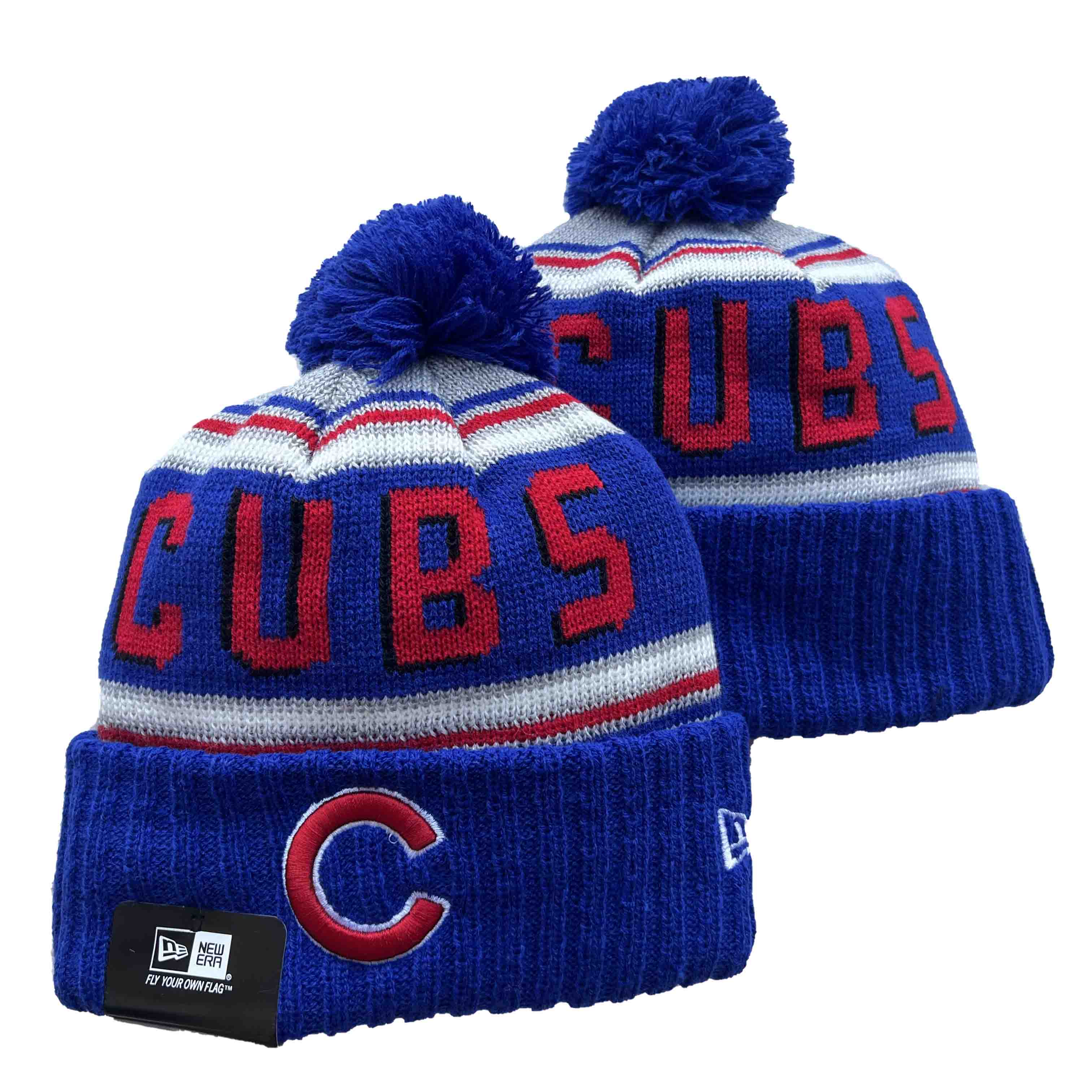 MLB Chicago Cubs Beanies Knit Hats-YD108
