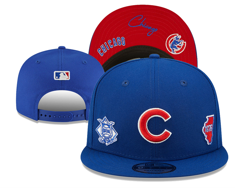 MLB Chicago Cubs Snapbacks-YD198